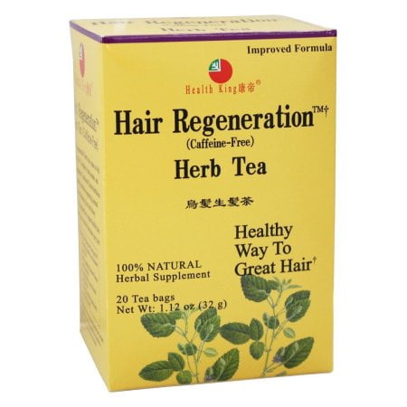 Health King Hair Regeneration Herb Tea - 20 Tea Bags