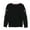 black, variant on P.J. Salvage Womens Embroidered Sleeves Pajama Sweater, Black, Medium
