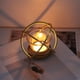 thumbnail image 2 of Portavelas de hierro hueco 5xGeometric Portavelas de té con, 2 of 9