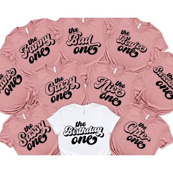 Group Birthday Shirts Birthday Group Shirts The Birthday One Girls Trip Shirts Friend Shir
