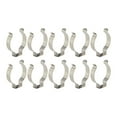 thumbnail image 1 of 10Pcs Spring Terry Clips Open Type Spring Steel Tool Clips Heavy Duty 38Mm, 1 of 9