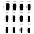 thumbnail image 3 of 24 Pieces Press on Nails French Rhinestones Butterfly Designs on Nails for Trendsetters and Nails Art Lover, 3 of 8