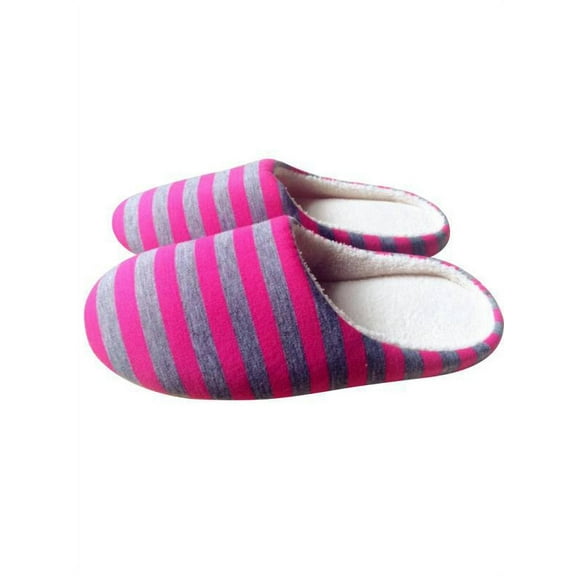 Ochine House Slippers Winter Warm Couple Style Men's and Women's Slip On Cotton Shoes for Indoor Outdoor