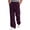 Purple, variant on Men's Baggy fleece‑lined Sweatpants Straight Leg Soft Fabric, Elastic Drawstring Waist, Casual Lounge Pants with Pockets, Fluorescent Green M
