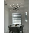 thumbnail image 2 of 4766SK Hinkley Lighting Archer - 6 Light Large Chandelier in Transitional-Modern-Scandinavian Style - 42.5 Inches Wide by 42.5 Inches High-Satin Black, 2 of 10