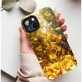 thumbnail image 5 of Luxury Sparkling Gold Foil iPhone Case for Fashion Lovers & Holiday Shoppers, Durable Shockproof Slim Fit, Compatible with iPhone 11/12/13/14/15/16 (Pro Max/Plus), 5 of 9