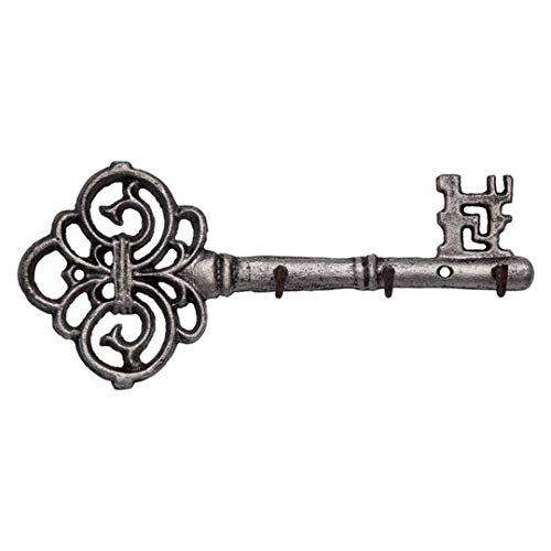 Cast Iron Key Holder Vintage Wall Hanger 3 Hooks Cast Iron Key Holder Vintage Wall Hanger 3 Hooks