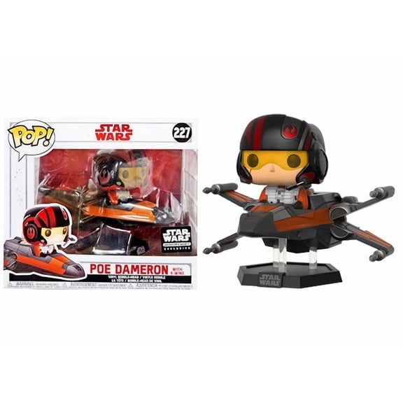 Poe Dameron with X-Wing