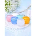 thumbnail image 2 of 3pcs Random Color-m Silicone Jar With Lid Suitable For Cosmetics Face Body Hand Creams Empty Cream Jars Sample Containers Small Jars Travel Cream, 2 of 4