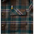 thumbnail image 2 of Legendary Whitetails Buck Camp - Camisa Casual de Manga Larga con Botones para Hombre, puños de Pana, Cuadros de montaña ahumada, Large, 2 of 5