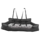 thumbnail image 5 of Asiento elevador para perros Cama de viaje para perros en el automóvil con funda extraíble Asiento elevador suave para viajes para mascotas Gris oscuro XL, 5 of 8