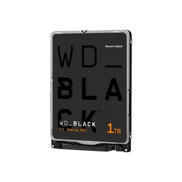 WD Black WD10SPSX - Hard drive - 1 TB - internal - 2.5" - SATA 6Gb/s - 7200 rpm - buffer: 64 MB