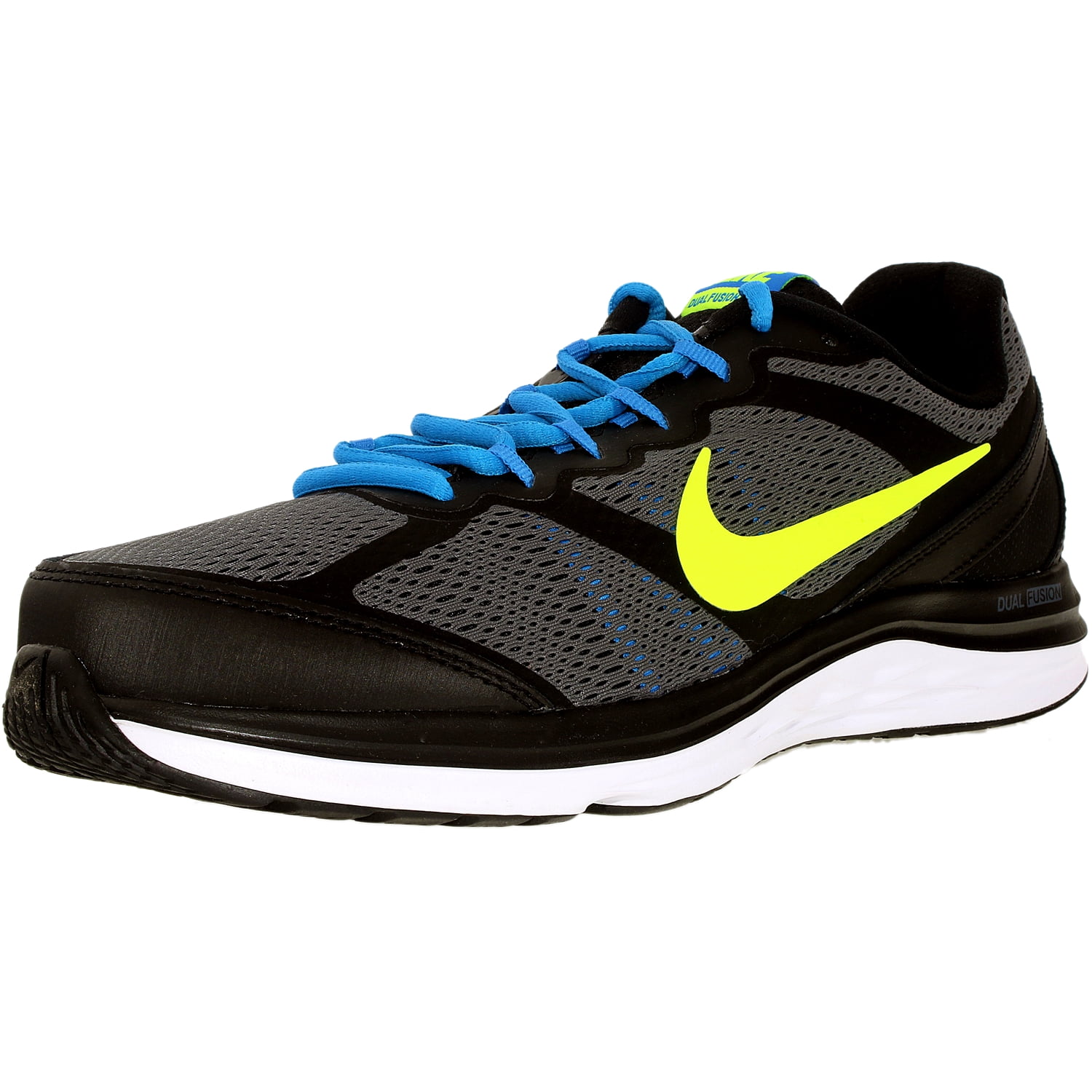 Nike Men's Dual Fusion Run 3 Ankle-High Mesh Running Shoe - Walmart.com