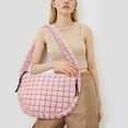 thumbnail image 2 of CNV Quilted Tote Bag Large Carryall Puffer Shoulder Bag Lightweight Padding Hobo Bag, 2 of 12