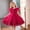 Hot Pink, variant on Girls Red Lace Tulle Party Dress Formal Pageant Gown with Sequin Hem Beaded Bodice for Birthday Christmas Holiday,Size 5 T