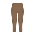 thumbnail image 4 of Jxximdong Leggings for Women Leggings For Women High Waisted Cutout Yoga Lightweight Cozy Cropped Pants Solid Soft Pajams Pants Yellow XL Yoga Pants, 4 of 4