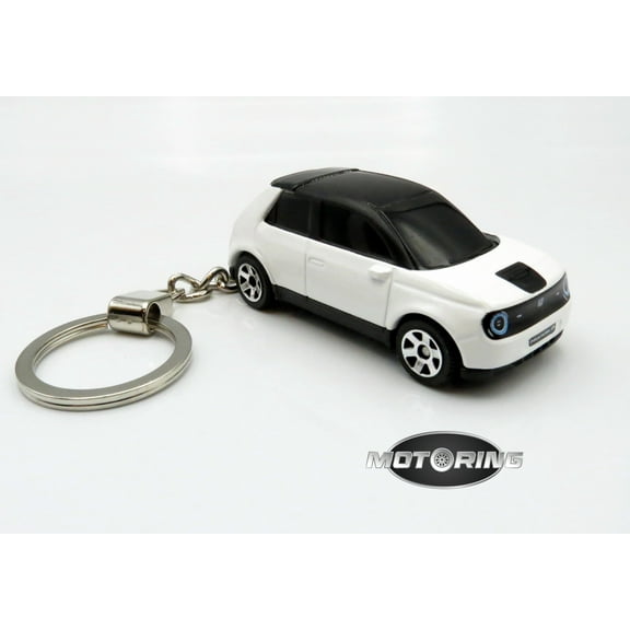 2020 '20 Honda E White Car Rare Novelty Keychain 1:64 Diecast