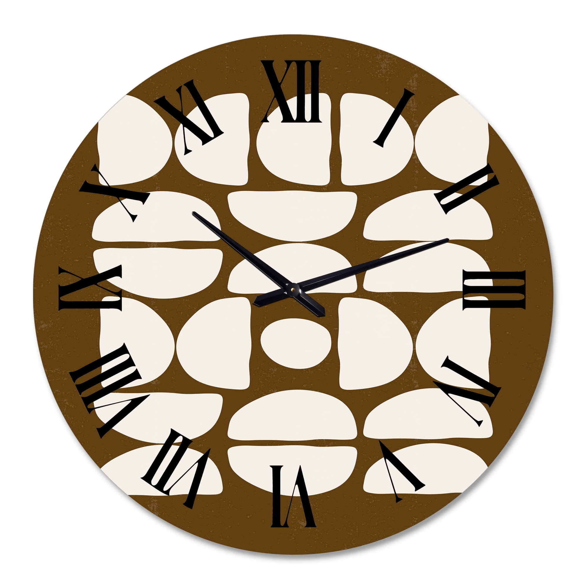 Designart 1 in Modern,Contemporary Wall Clock