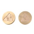 thumbnail image 1 of Cuadros Decorativos Sello de 30mm, cabeza de cobre, espada, dibujos animados, bricolaje, sellado de sobres, artesanía (DJ16) Likrtyny embutido en tela, 1 of 8