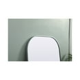 thumbnail image 6 of Elegant Decor Metal Frame Arch Full Length Mirror 32X66 Inch In Silver, 6 of 8