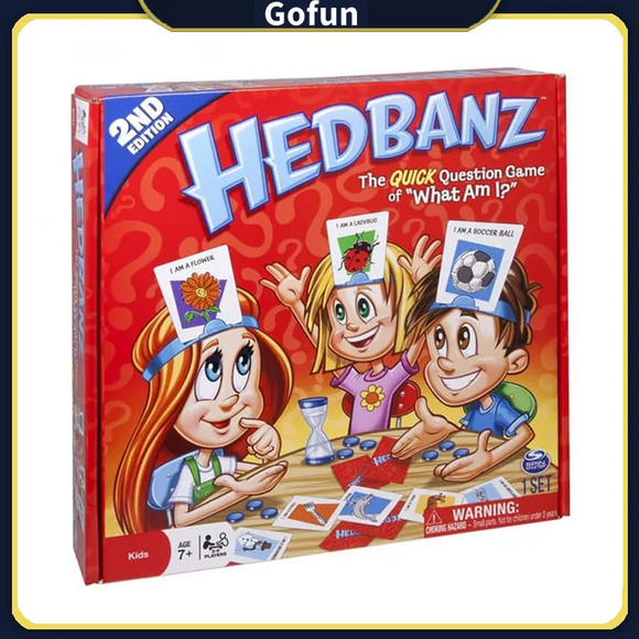 Juego de mesa Hedbanz Family Party con accesorios