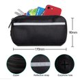 thumbnail image 4 of Hands-free Waist Dog Leash with Removable Zipper Pouch Reflective Strap Double Bungee Double Handles Night Running, 4 of 7