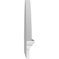 thumbnail image 4 of Ekena Millwork 56"W x 20-7/8"H x 2-3/4"P Segment Arch 4 Spoke Architectural Grade PVC Combination Pediment, 4 of 7