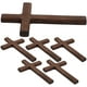 thumbnail image 5 of 6 cruces de madera para oración, de escritorio, pequeñas, para sostener, cristianas y católicas., 5 of 7
