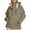 Light Gray #013, variant on Rain Jacket Women Waterproof Lightweight Packable Rain Jacket Hiking Zip Up Raincoats for Women with Hood Outdoor, XS