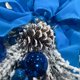 thumbnail image 4 of Adornos navideños, 1 guirnalda para puerta de entrada, escaleras, decoración navideña, guirnaldas para puerta de entrada, escaleras, adornos y colgantes inalámbricos para todas las estaciones (azul)., 4 of 8