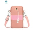 thumbnail image 3 of Deago Women Nylon Cell Phone Purse Travel Crossbody Bag Wristband Sport Armband Wallet for iPhone 12/Pro/Mini, 11, Pro, Max, SE2 7 8+ X, Samsung Galaxy S20 FE S10+ S9 (Pink), 3 of 9