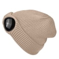 thumbnail image 4 of Beanie with Goggle Knitted Ski Hat Boggle Fall Outfits for Man & Women, 4 of 6