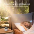 thumbnail image 2 of Hotmoon Cocoon White Noise Sound Machine, 40 High Quality Soothing Sounds, Memory Function, 8-Color Mode Light, Noise Maker for Deep Sleep, Meditation, Yoga, and Focus, 2 of 6