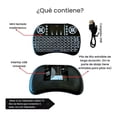 thumbnail image 5 of Mini Teclado Inalámbrico Smart Tv ,touch Pad C/ Iluminación, 5 of 5