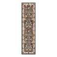 thumbnail image 3 of Unique Loom Utopia Collection Area Rug - Antheia (2' 7" x 10' Runner Light Blue/Burgundy), 3 of 7