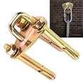 thumbnail image 4 of Escape Rope Bracket Screws, Heavy Duty Steel Eye Plate Hook Expansion Screw Set  For Rescue, 4 of 8