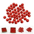 thumbnail image 3 of 100pcs DIY Wood Beaded Loose Beads Crafts DIY Beads Jewelry Making Craft Beads, 3 of 9