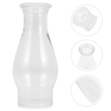 IFANLANDOR Kerosene Lamp Accessories Vintage Style Cylindrical Shape 1Set 8x3.3In