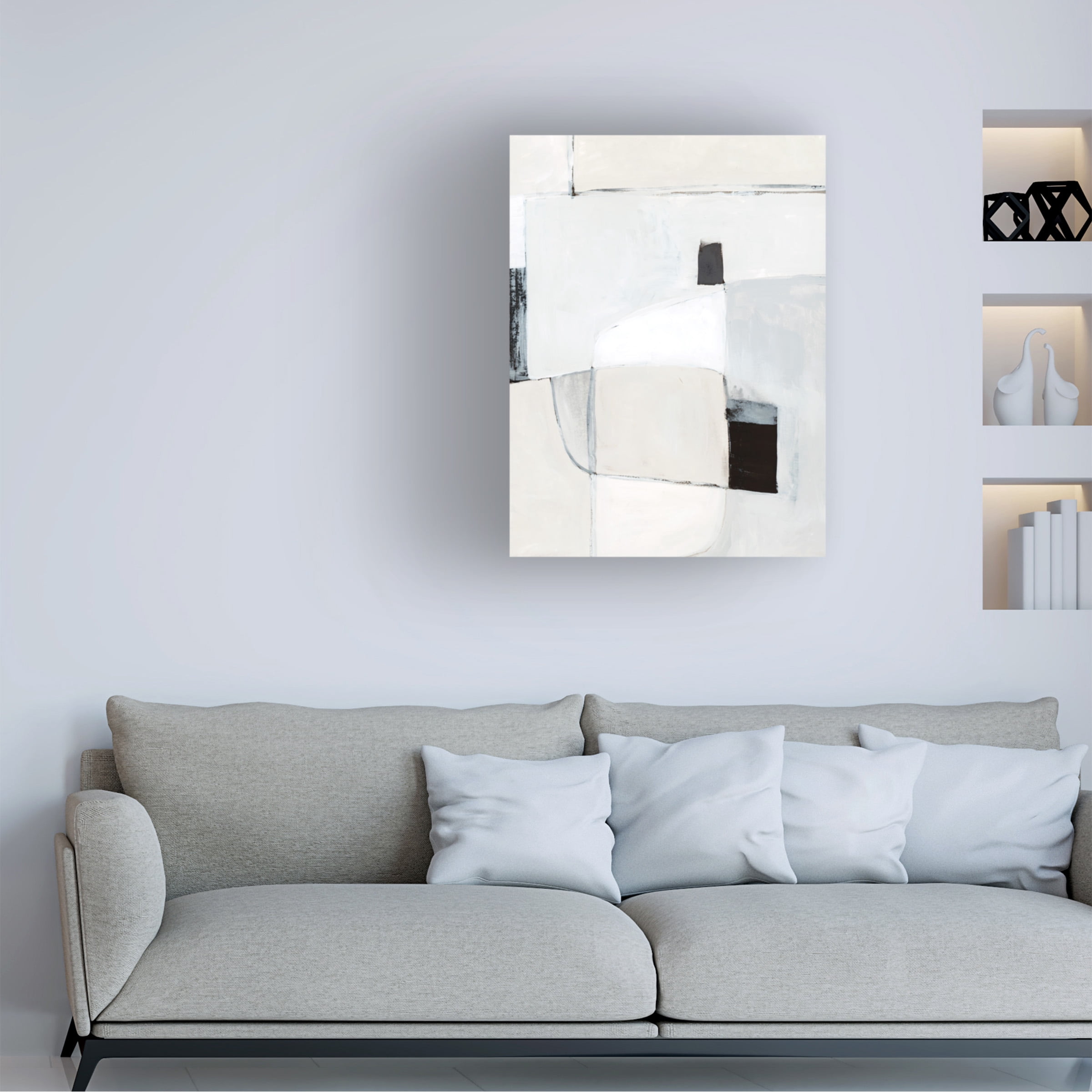 Victoria Barnes 'Soft Spoken II' Canvas Art