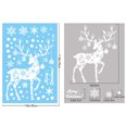 thumbnail image 5 of Christmas Window Clings Stickers Christmas Wall Decals Winter Merry Christmas Tree Window Decals for Xmas Party Home Holiday Shop Glass Display Decoration, 5 of 8