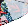 thumbnail image 5 of Beautiful Giant Floral Casual Button Down Shirts Short Sleeve Hawaiian Shirt for Men, 5 of 7