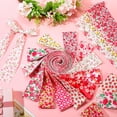 thumbnail image 3 of Rollo de Tela Ganeen 60 piezas Algodón Floral Rosa 6.5x100 cm, 3 of 7