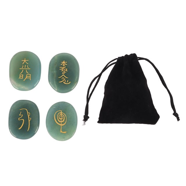 Engraved Reiki Symbols Stones,4Pcs Natural Rune Stones Natural Rune Stones Natural Stones Set Innovative Solution