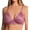 Enchanted Mauve, variant on Women's Vanity Fair 77164 Effortless Wirefree Lace Bra (Enchanted Mauve 36DD)