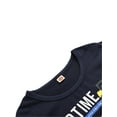 thumbnail image 4 of Genuiskids Toddler Kids Boys Summer Shorts Set 2Pcs Cartoon Truck Print Short Sleeve T-shirt with Elastic Waist Shorts Outfit, 4 of 9