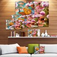 thumbnail image 3 of Yellow Butterfly on Thistle Flowers - Floral Art Canvas Print, 3 of 4