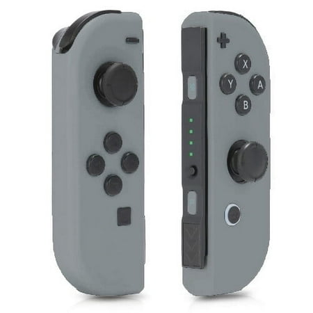 Switch Wireless Controllers Replacement Wireless Gamepad Joy-con Dual Vibration (Grey)