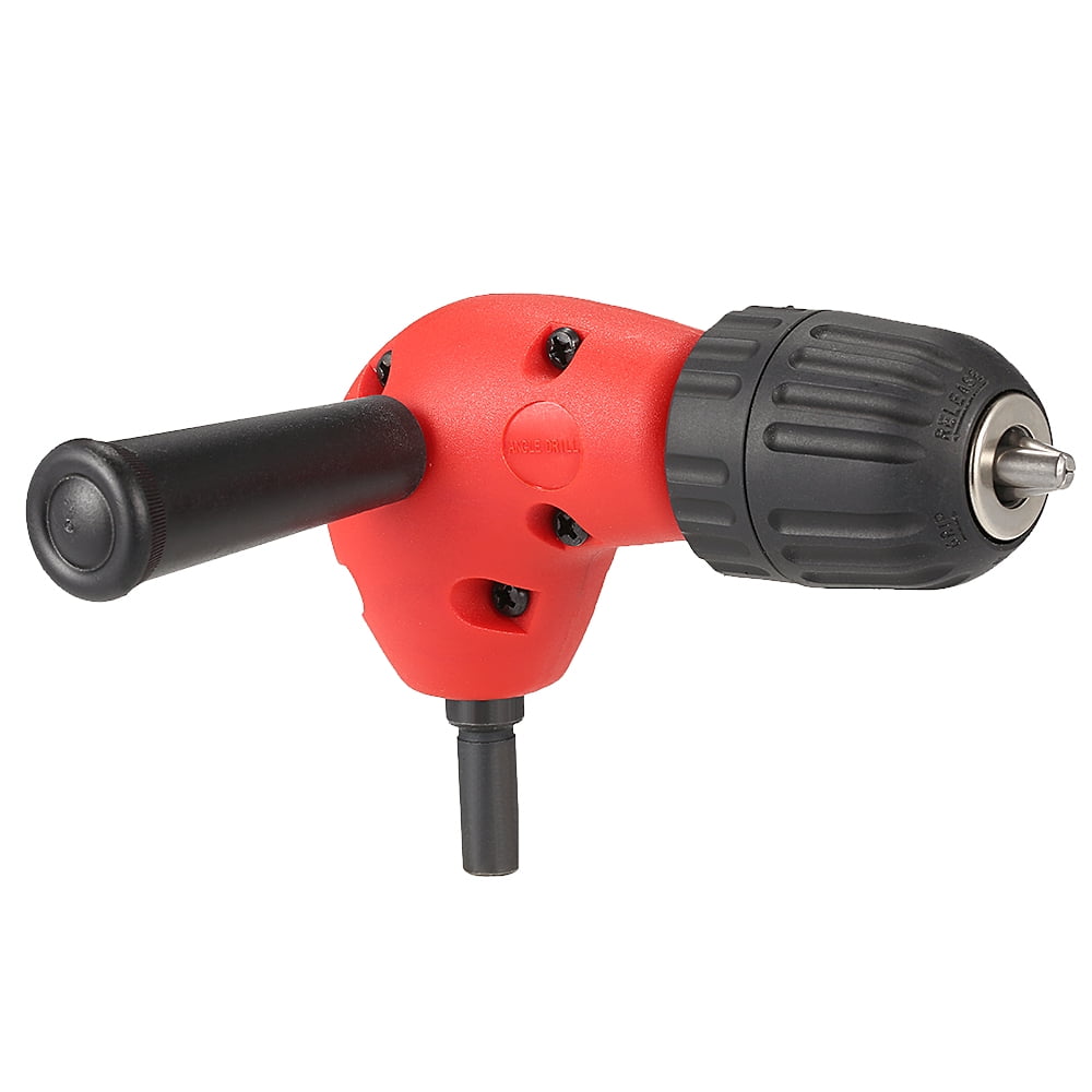 90° Angle Drill Professional Cordless Drill Attachment Adapter Aluminium Metal For Professional Diy Use 90° Angle Drill Professional Cordless Drill Attachment Adapter Aluminium Metal For Professional Diy Use