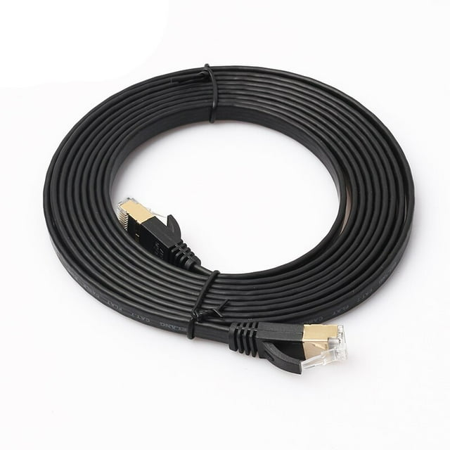 RisingPro Câble Ethernet Cat7 RJ45 Câble Lan UTP RJ 45 Câble de Réseau Cordon de Mise en Place