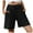 Black, variant on Womens Shorts Ladies Summer Sports Running Lightweight Jogging Bottoms Training Leisure Short Pants Beige L